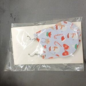 Festive Snowman Drop Earrings